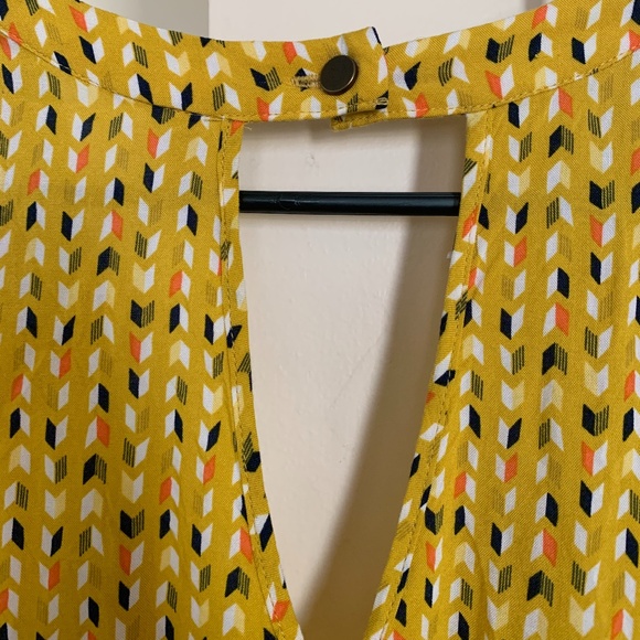 Bebop Yellow Confetti Colored Romper - Picture 3 of 5